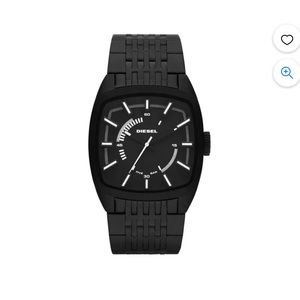 Diesel - Men's DZ1586 - Black IP - Stainless Steel Bracelet - Black Dial Watch